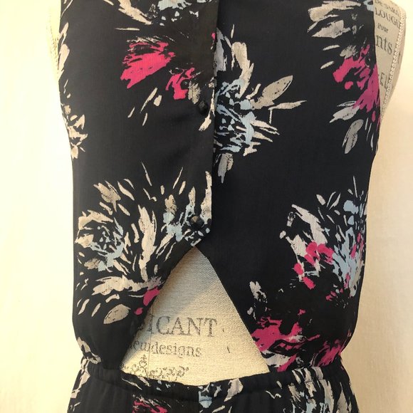 Banana Republic Long Sleeveless Flowy Summer Dress: Size M - Picture 7 of 12